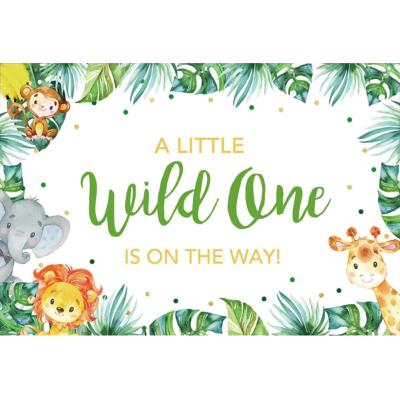 China Jungle Newborn Photography Studio Photo Studio Birthday Party Holiday Decorations Huiran Elephant Baby Shower Backdrop Animal Props Props for sale