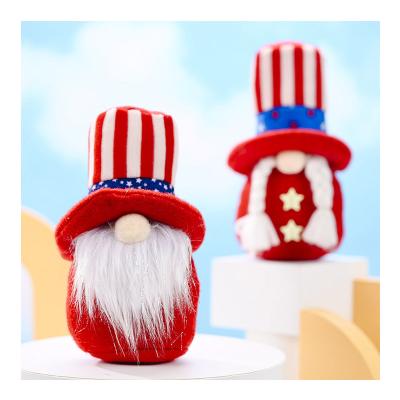 China 4th of July Independence Day Gnome Independence Day Decorations 2021 American Independence Day Supplies for sale