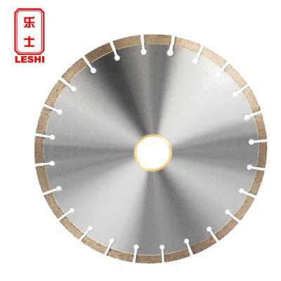 China Long Lifespan LESHI Brand Laser Welded Dry Cut Diamond Saw Blade For Marble for sale