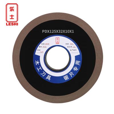 China LESHI 125mm 150mm Wear Resistant Diamond Carbide Tips Grinding Wheel For Saw Blades for sale