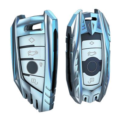 China Non-screw Armor Features Metal TPU Remote Car Keyfob Case Cover Suitable For BMW x1x3x4x5x7 5series 7series for sale