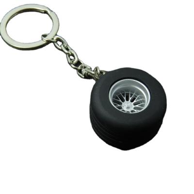 China Attractive And Creative Hot Selling Key Chain Wheel Souvenir Key Chain For Gift for sale