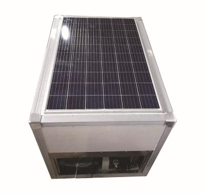 China Easy To Use DC/AC Power Mini Refrigerated Box Cold Room Trailer for sale