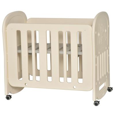 China ABST Modern Adjustable Removable Cheap Kids Bedding Set Baby Crib Plastic Baby Hutch for sale