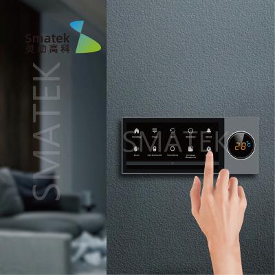 China Whole Home Automation Tuya Home Automation Panel Switch With Turn Button Switch Smart Support Door Phones Tuya Video Intercom for sale