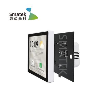 China Wifi Tuya Smart App Supported Multifunctional Touch Screen Control Panel 4 in Central Control for Intelligent Smart Home for sale