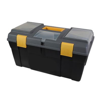 China Portable High Strength Single Empty Portable Plastic Tool Box for sale