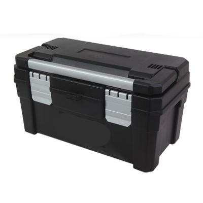 China Portable High Strength Single Empty Portable Plastic Tool Box for sale