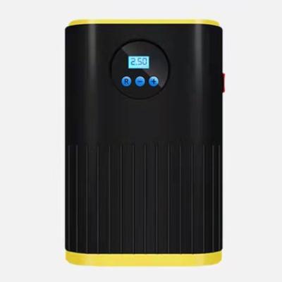 China Durable Lightweight Portable Tire Inflator Heavy Duty Portable Tire Inflator Car Compressor 12V Air Pump with LED Light for sale