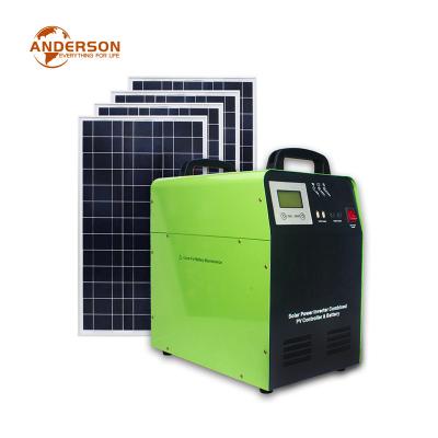 China Anderson Outdoor Portable Solar Power Generator LiFePO4 Lithium Home All In One 1000w 2000w 3000w 5000w Solar Generator for sale