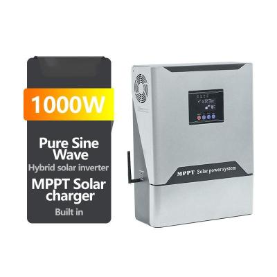 China Solar Power System Home Anderson 1KW Low Frequency Solar Inverter With MPPT Charge Controller 1000W MPPT Hybrid Solar Inverter for sale