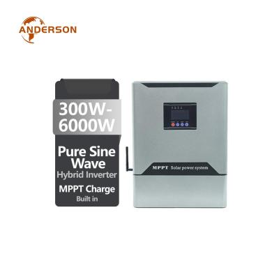 China Residence ; Store ; School ; Industrial Anderson 2kva 3kva 3.5kva 5kva 7.5kva Hybrid Solar Inverter For Solar Power System for sale