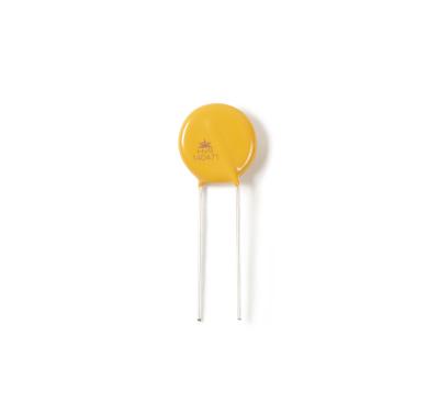 China Yellow Factory Price HVR14D471 Epoxy Resin Current Surge Protection Device (MOV) 14mm Varistor for sale