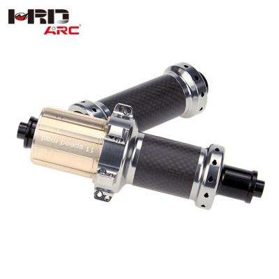 China RT-028F/RCB 4.2mm rear 14G*18H 14G*21H breakout structure carbon road bicycle aluminum front straight hub for sale