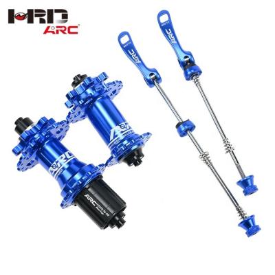 China Hot Fast Delivery MT-006 F/R Amazon Alloy Mountain Bike Hub 32h Disc Brake Aluminum Hub With QR MTB Bicycle Drum Brake Hub for sale