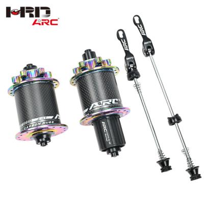 China Pro Carbon Fiber Shimano 11s Rainbow MT-010CB Factory Sale 14G*32H MTB NBK Disc Brake Bearing MTB Bicycle Hub for sale