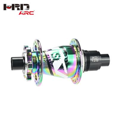 China Chinese Wholesale Accessories Aluminum Bike Hub Rainbow Color MT - 039F / R XD 12S Bike Parts MTB Bicycle Hub for sale