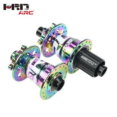 China Aluminum MT - 039F/R Shimano 8 9 10 Holes 11s 32 Holes Aluminum Alloy Bicycle Hub 2022 Rainbow Mountain Bike Hub ARC 6 Pawls MTB Hub New for sale