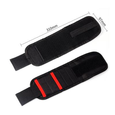 China Portable Multi Functional Magnetic Bracelet Wrist Tool Wrist Tool Large Magnetic Holder Strength Customized Magnetic Bracelet for sale