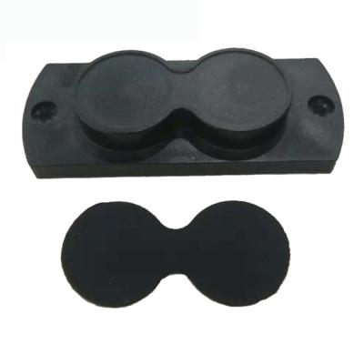 China Industrial Magnet Holding Strength 25 -45 IB ABS Package Custom Gun Magnet Mount Gun Rack for sale