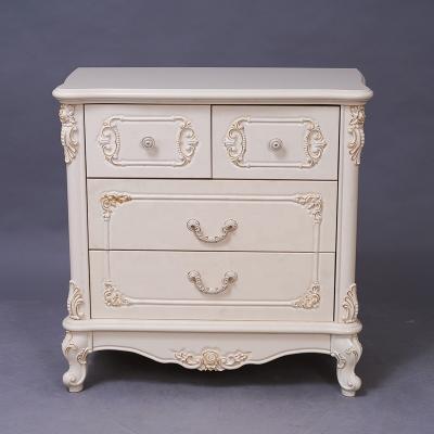 China Royal Luxury Design French Wooden Cabinet (Other) Adjustable With 2 Drawer for sale