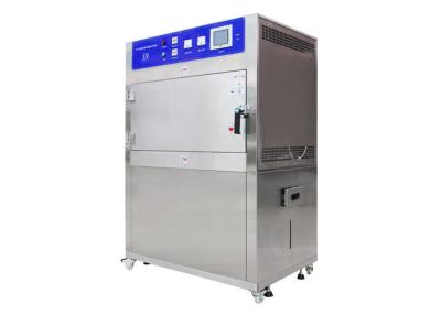 China 40W Lamp UV Aging Test Chamber , UV Accelerated Weathering Tester RH 75% ~ 95% for sale