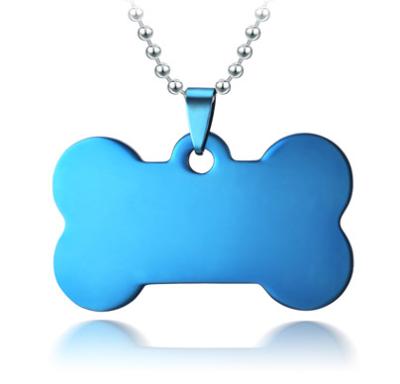 China Manufacturers Custom Direct Sell Pet Metal Dogtags Chains Tags ID Dog ID Tag for sale