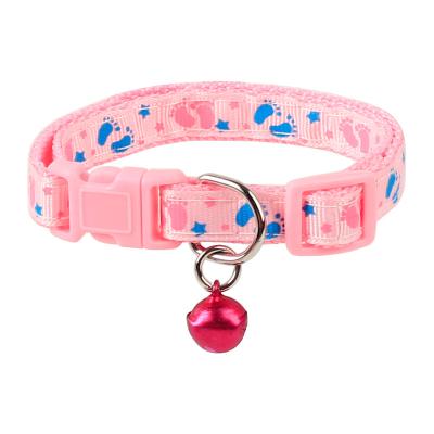 China Durable Good Quality Nylon Dog Collar Adjustable Dog Collar For Dogs And Cats for sale