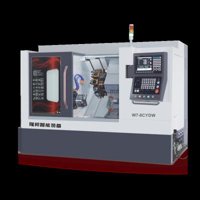 China Factory Hydraulic tailstock Lowcenter version of interpolated Y-axisTurning tool and milling machine of gravity and increased weight for sale