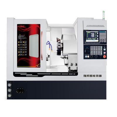 China L3C-8DW Mill Turning Machine Tool With Live Tool Turret CNC Slope Bed C Axis Lathe for sale