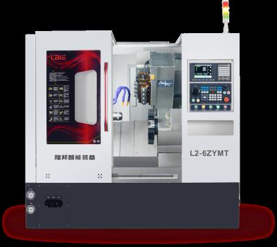 China Factory 4 Plus 4 X Axis And Y Axis High Speed ​​Spinning And Live Tool And Normal Turret Milling Machine Tool ATC Big Stroke for sale