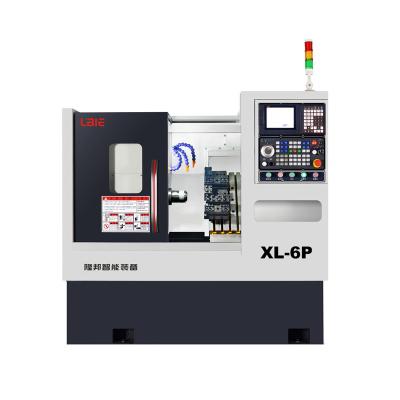 China Factory LBIE XL-6P CNC Lathe Gyro Linkage 6 Inch Chuck Large Stroke Hydraulic X Axis High Accuracy Classic Turning Machine for sale