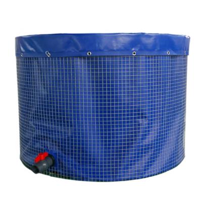 China China Origin 10000-50000L Anti-leaking Portable PVC Pond View Water Tank For Fish Farming for sale