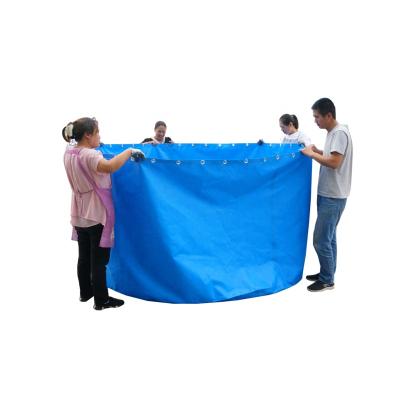 China Hotsale Anti-leaking China Customized Size Frame PVC Fish Farming Water Tank Fish Farming On Sale for sale