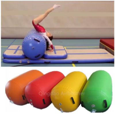 China Indoor or outdoor gym traning and playing high quality cheap fitness inflatable air roll for gym training zu verkaufen