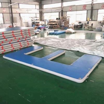 China boat & Private Inflatable Small Jet Ski Floating Dock Surfboard Docks Easy Installation For Sale for sale