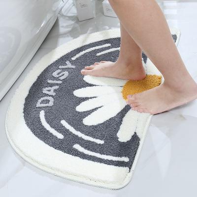 China i@home Bath Mat Cute Massage Machine Half Bathroom Blankets Round Stocked for sale