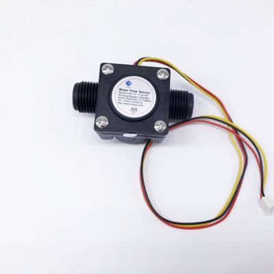 China F=8N (F=HZ 1~30 L/min Flow Range Magnetic Plastic Hall Effect Water Flow Sensor for sale