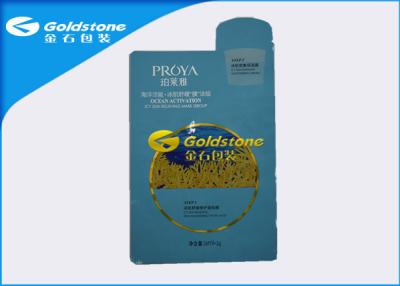 China PET/ AL / PE Face Mask Foil Sachets Packaging Bags With Good Tear Ability for sale