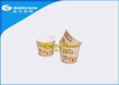 China Copos plásticos do iogurte do produto comestível de impressão deslocada, copos descartáveis a favor do meio ambiente do gelado à venda