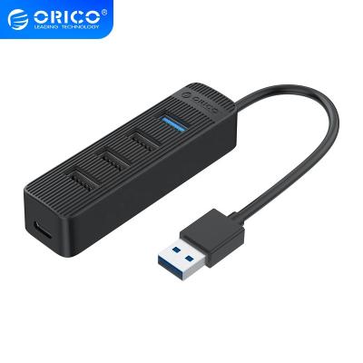 China Identifying Type-C Keyboard and Mouse Power Fast ORICO Charging Universal USB2.0 and USB3.0 Small Desktop 4 in 1 Laptop Docking Station TWU32-4A for sale