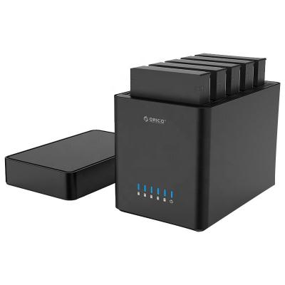 China Hot-swap ORICO 3.5 Inch USB3.0 5Gbps 50TB SATA External Hard Disk HDD 5 Bay Magnetic Enclosure Support UASP DS500U3 for sale