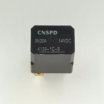 China Silver Alloy 12v 5pin 20a 35a Mini Auto Relay for sale