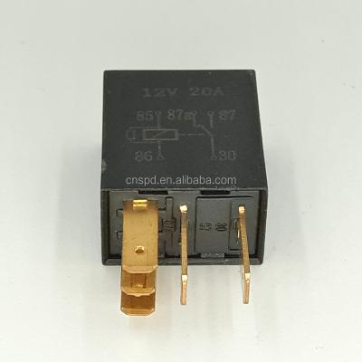 China Silver Alloy 12v 20a 5 Pin Mini Auto Relay for sale