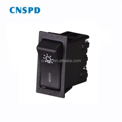 China MAN 81.25505.6255 24v JK1031 Truck Head Light Rocker Switch for sale