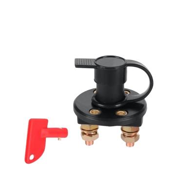 China 12V 24V 100A Brass Automotive Battery Disconnect Switch for sale