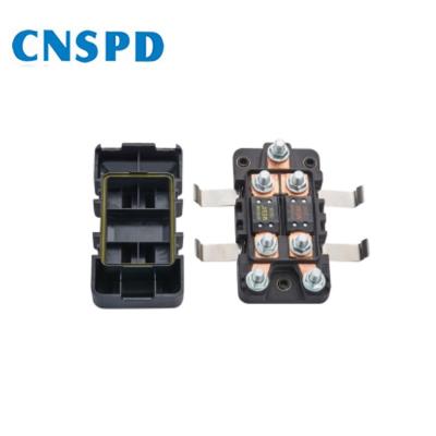 China Truck 12V 24V IP67 Engine Fuse Box With 100 Amp 150 Amp Fuse for sale