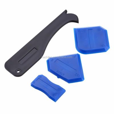 China Plastic Sealant Wiper Trowel for Silicone Sealant Caulking Tool Kit for Perfect Finish Packed by OPP Bag for sale