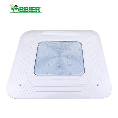 China Hotel 150W IP66 LED Ceiling Recessed Canopy Lights For Gas Station for sale