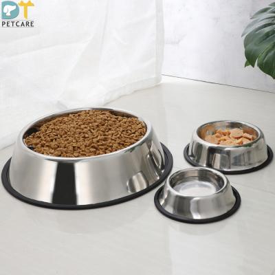 China Stocked custom low MOQ custom laser engraving and color printing logo stainless steel solid color dog bowl for sale